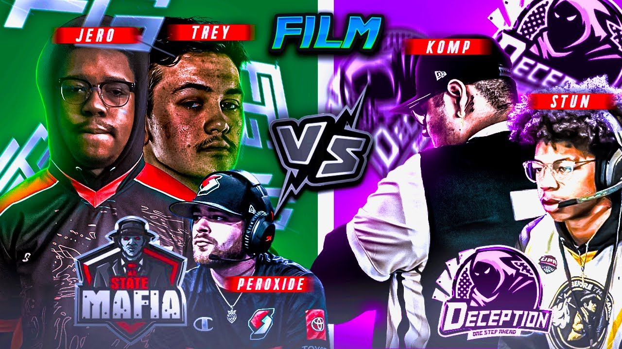 JERO'S FILM BREAKDOWN PLAYING WITH STATE MAFIA VS 2KLEAGUE PRO (KOMP) AND (DECEPTION) IN TOURNEY!