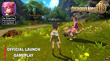 DragonNest2: Evolution Official Launch Gameplay walkthrough part 1 (Android/iOS)