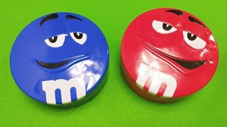 Satisfying Video | Unpacking 2 Rainbow M&M's vs Maltesers Containers with Color Candy ASMR