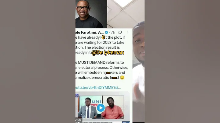 I will vote Peter Obi again If.. Dele Farotimi #suscribe #shortsviral #shortsfeed #short