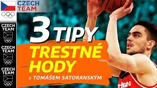 3 důležité rady jak házet TRESTNÉ HODY 🏀 Basket podle Satyho