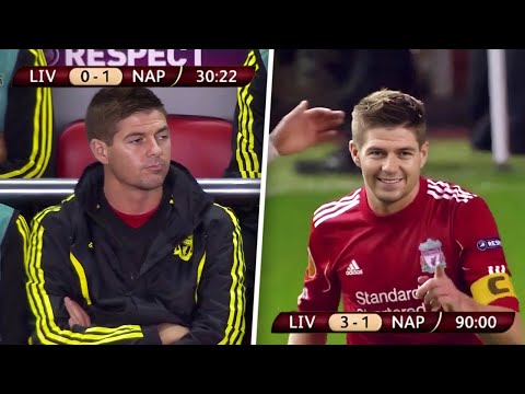 The Day Gerrard Substituted Scored A Hat Trick Vs Napoli