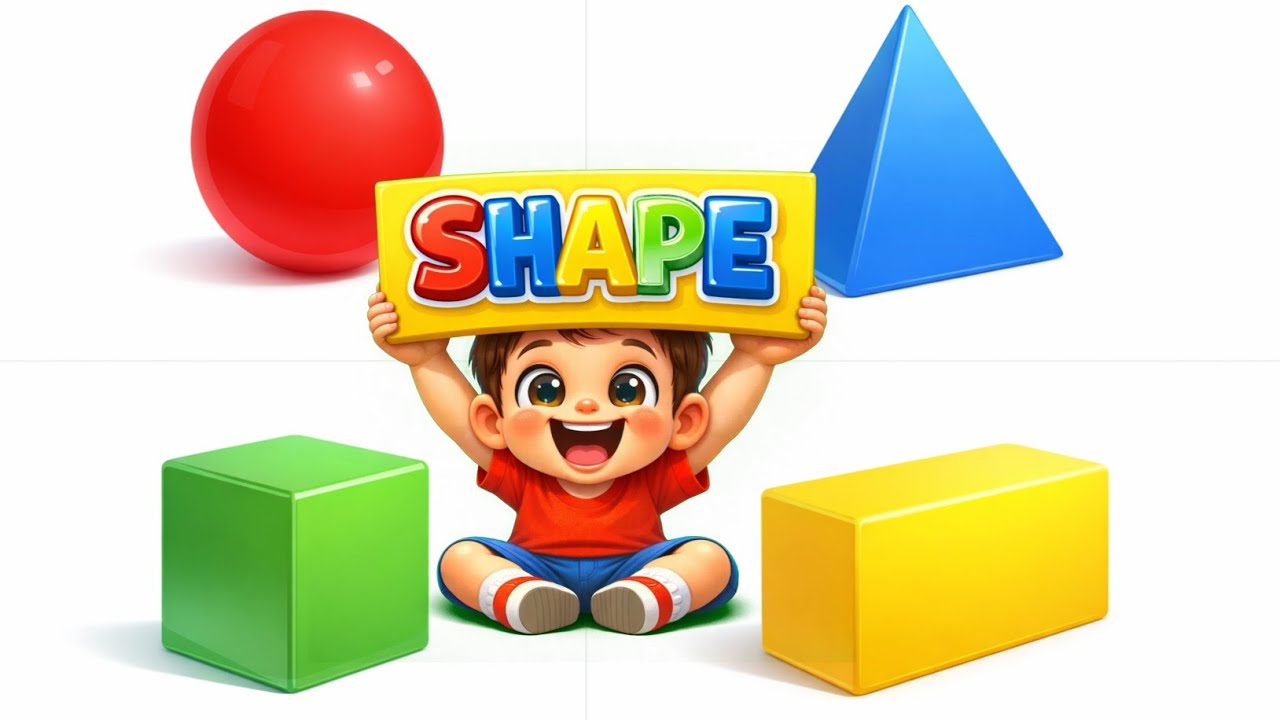 Shapes Learning for Kids | बच्चों के लिए Shapes सीखें | Fun Animation ...