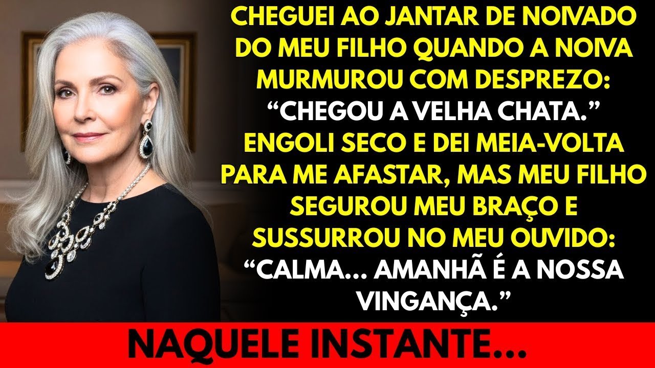 Minha nora me chamou de “velha chata” diante de todos… mas no dia seguinte ela implorou