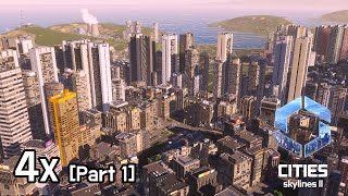 시티즈 스카이라인 2 - 맵: 대평원 4x - 전반부