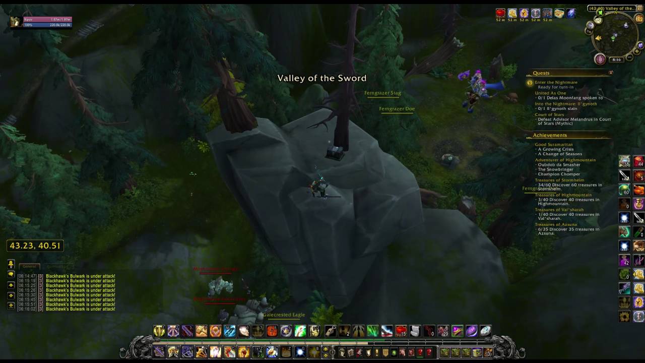 Small Treasure Chest WoW Stormheim Valley of the Sword YouTube