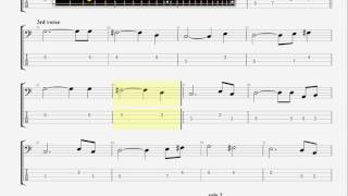 Clapton, Eric   Wonderful Tonight  BASS GUITAR TAB chords