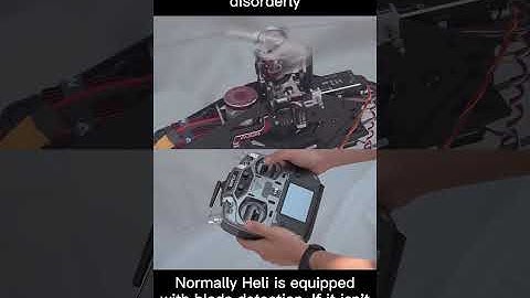 H1 Helicopter flight control Why does Servo can