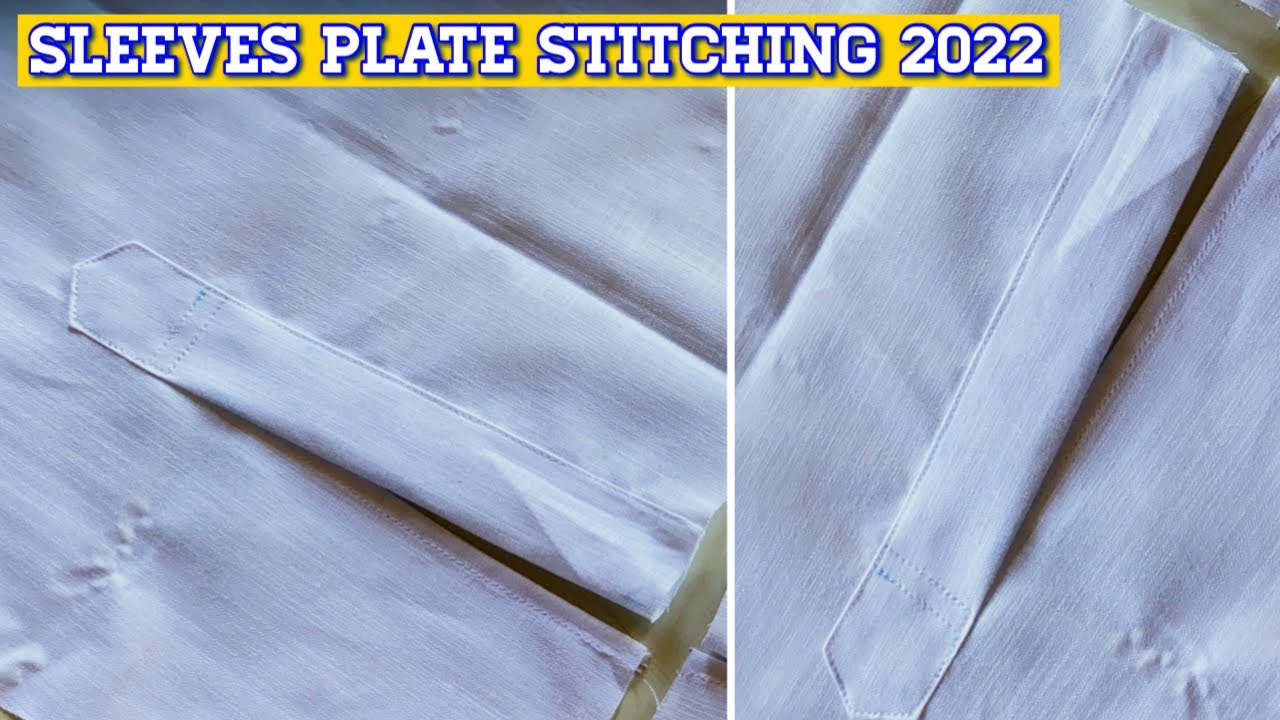Sew a professional sleeves placket/placket stitching/placket stitching easy method 2022