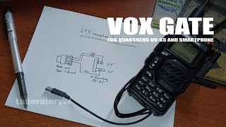 VOX шлюз Quansheng UV-K5/смартфон на Audiocard 3S1530A Type-C за 1 хвилину