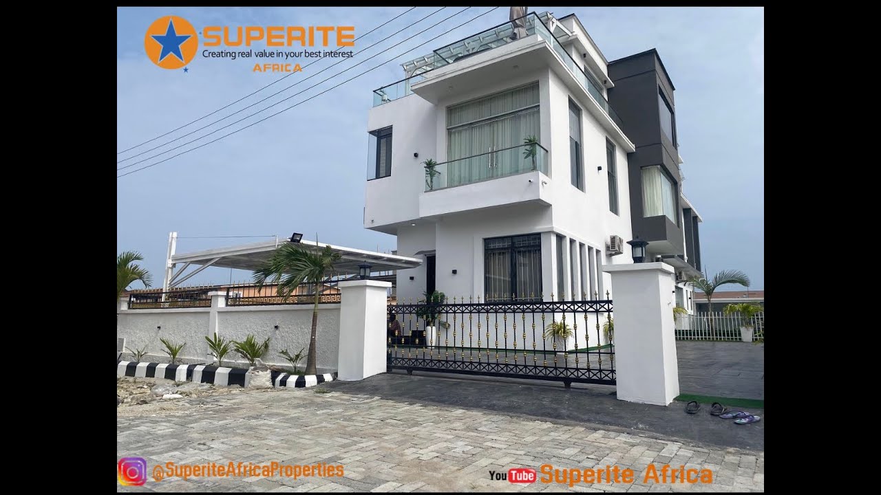 Fully furnished luxury home for sale in Lekki Lagos YouTube