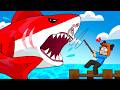 Pescando el MAYOR Tiburón del MUNDO! en ROBLOX!🦈🎣😂 |  DANYCOPETIN ROBLOX🦈🎣😂