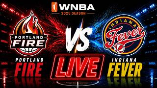 WNBA LIVE | Indiana Fever vs Portland Fire | Caitlin Clark Live