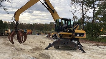 Cat M318D MH pre-delivery testing