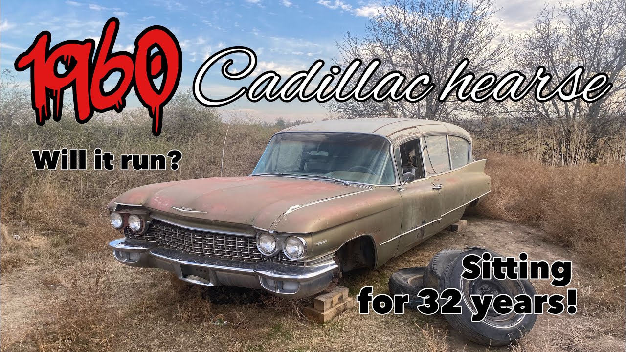 Forgotten 1960 Cadillac hearse! Can we get it Running and Driving in 24 hours?