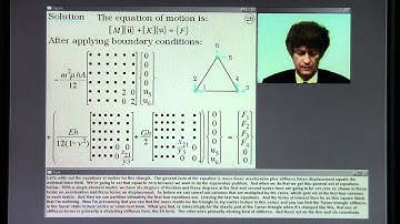 FEA. Normal Modes.  Lecture 3, Part B.