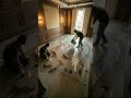 Most Satisfying Dreamy Bed Room room Floor Transformation EVER #bedroomdecor #SHORTS #EpoxyArt #USA