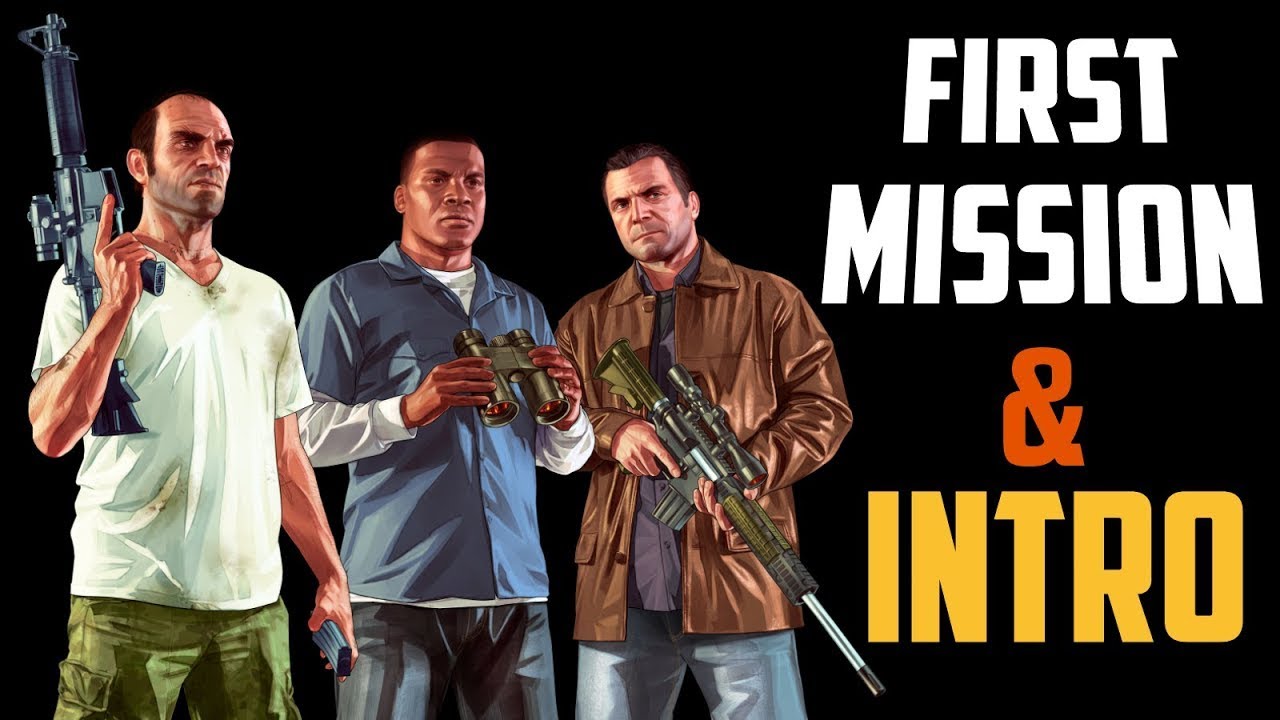 GTA V Episode 1 Introduction and Franklin first mission PROLOGUE