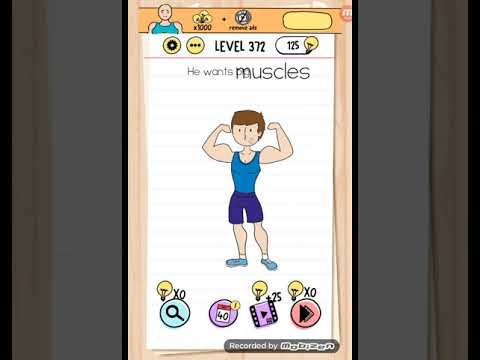 Brain Test Level 372 || He wants big muscles