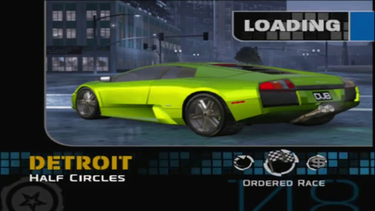 Midnight Club 3 Loading Screen Test - YouTube