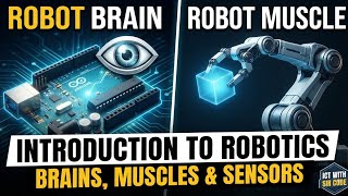 Introduction to Robotics | Brains, Muscles & Sensors Explained Part 2