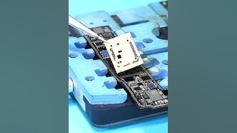 A15 cpu reballing process ||iphone cpu reballing technique