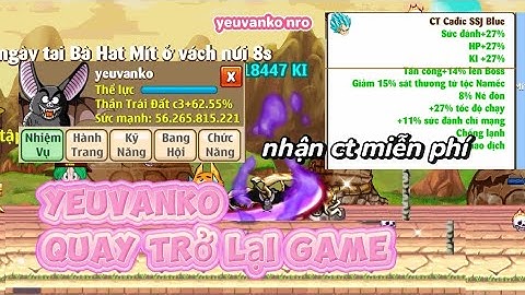 Ngọc Rồng Online | Test Hộp Quà cải trang Miễn phí.. Nhận nhiều Cải trang ngon. dự kiến hành trình 