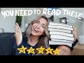 the only books i've given 5 stars (my favorite books)