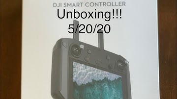 Dji smart controller unboxing!!!