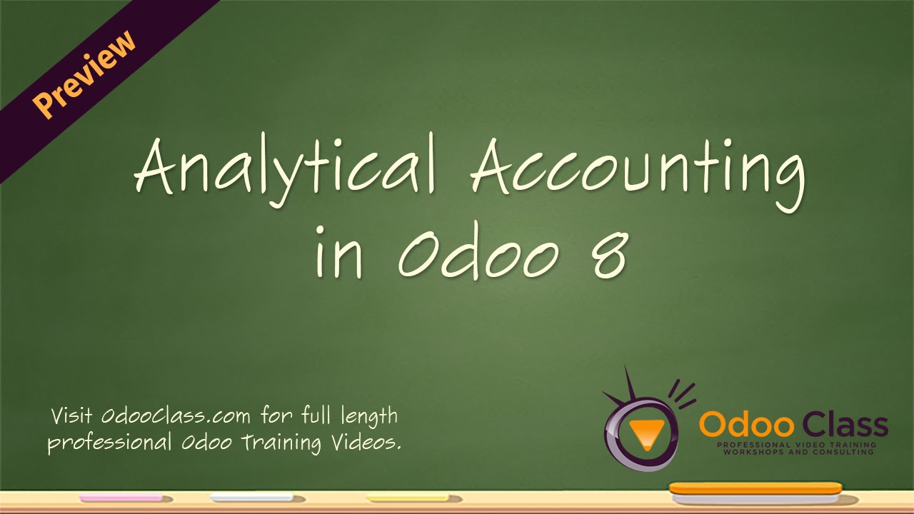 Analytical Accounting in Odoo How to setup analytic accounting YouTube