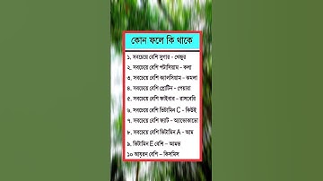 general knowledge || quiz |spinal cord I part-1664