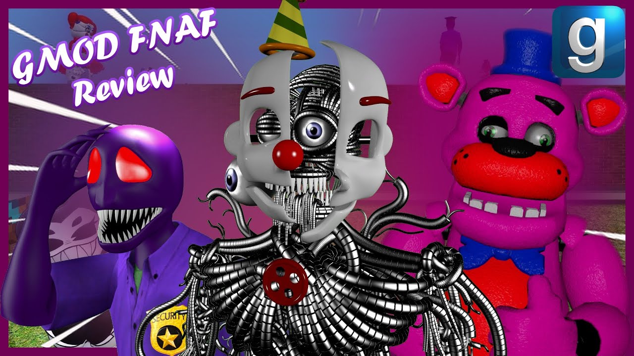 Gmod Oc GMOD FNAF| Reviewing FNAF OC's, FNAF Sister Location Ragdoll's ...