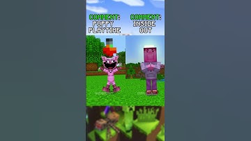 INSIDE OUT 2 vs SMILING CRITTERS in MINECRAFT #minecraft #insideout