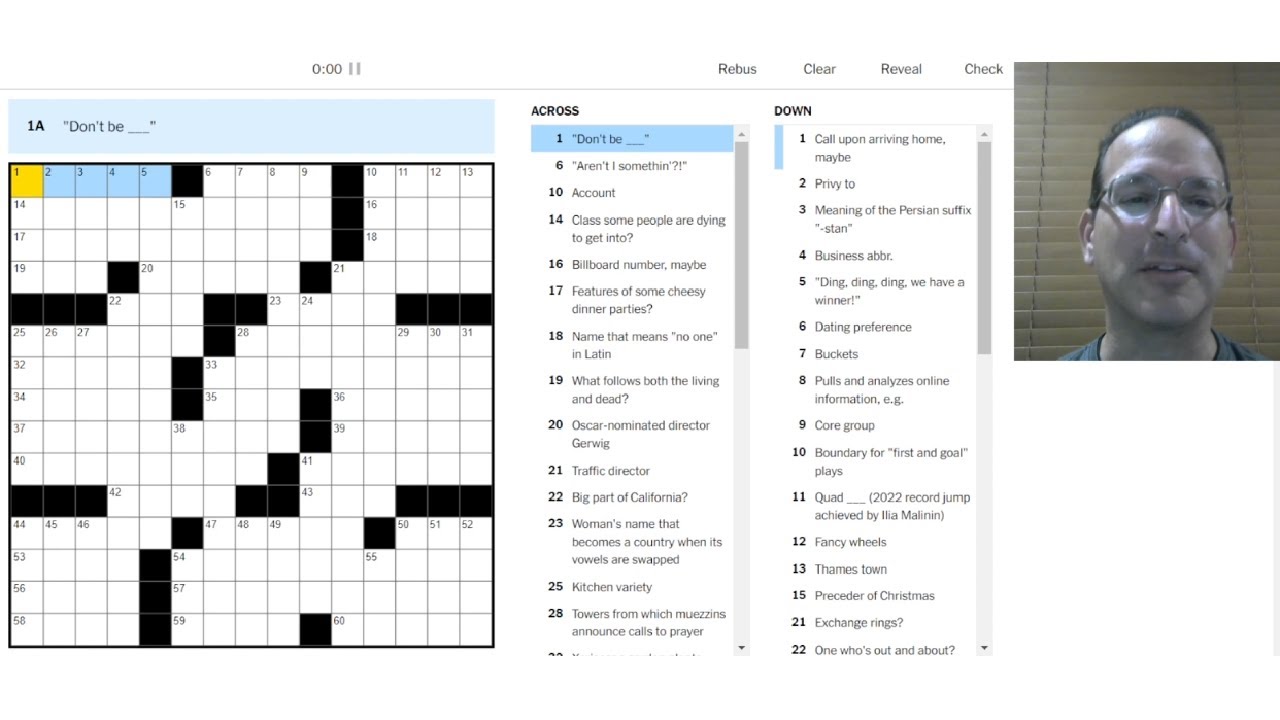 17-Across: YUM! 🫕14-Across: No thanks 🚑🏥 - The Friday New York Times ...