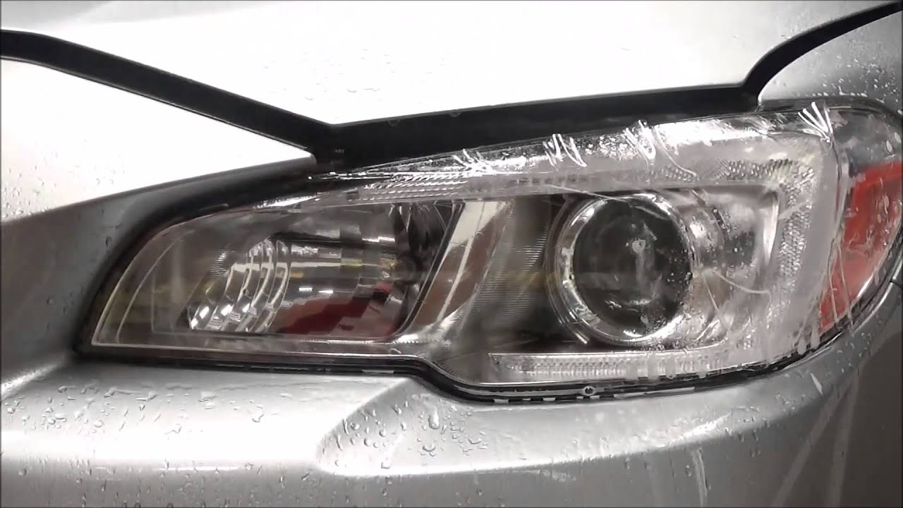 Subaru WRX Headlamp Install - YouTube