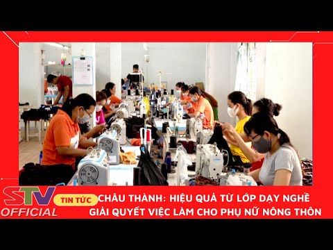 Video STV - Hiệu quả việc dạy nghề, giải quyết việc làm cho... - YouTube