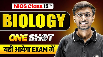 NIOS Class 12th Biology Most Important Questions with Solutions | Pass 100% | NO Fail