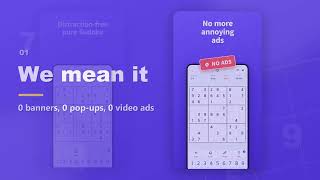 Sudoku App No Ads! 100% Offline Free Brain Puzzle — No Login, No Sign-Up screenshot 3