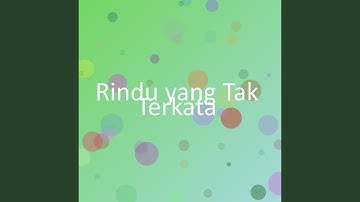 Rindu yang Tak Terkata