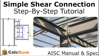 Single Plate Shear Tab (AISC 360)