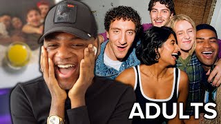 first time watching ADULTS and I laughed my way through the entire thing! | S1 EPS 1-4 Reaction!