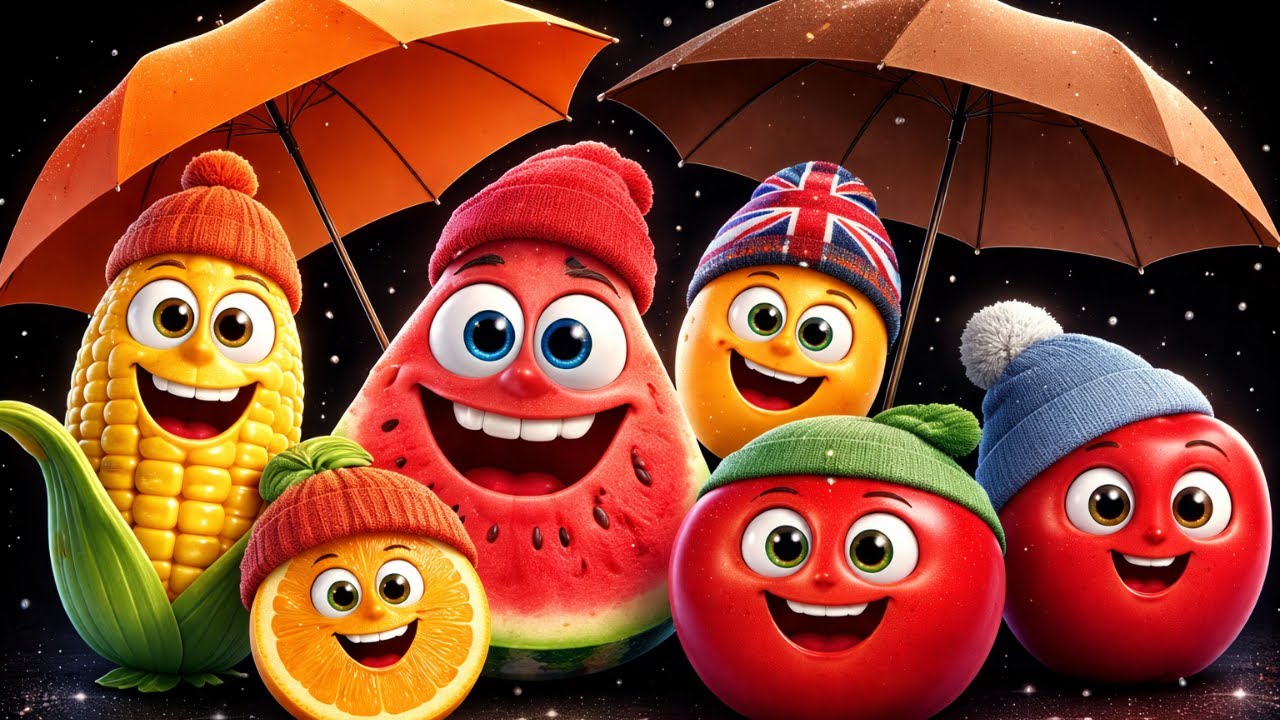 Cute Fruit Sensory Animation | Relax & Enjoy