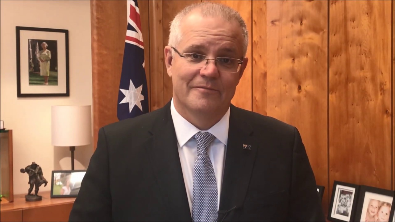 Prime Minister Scott Morrison talks about Ted O'Brien
