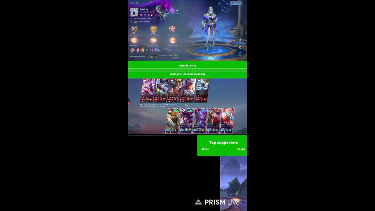 TOP GLOBAL ALL ROLE MOBILE LEGENDS