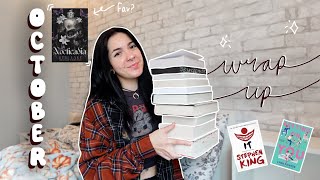 All the books I read in October and what I thought about them