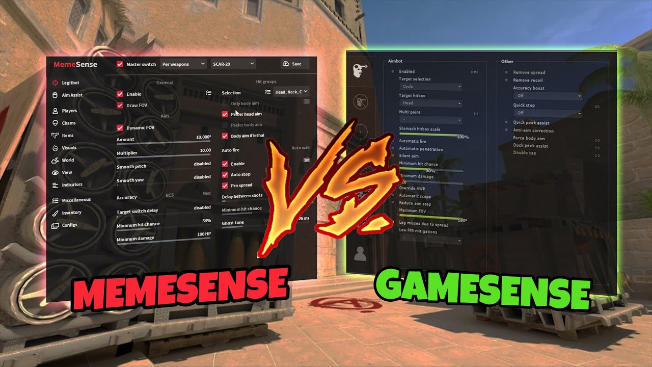 Memesense VS Gamesense 👺‼️