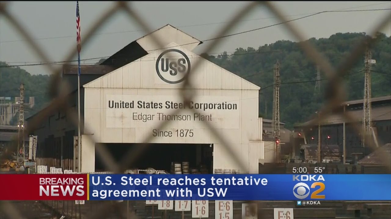 U.S. Steel, United Steelworkers Reach Tentative Agreement YouTube