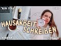 Hausarbeit schreiben // Thema, Vorgehen, Tipps (VLOG STYLE)