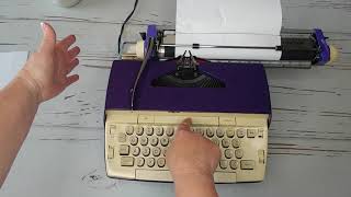 1960s Smith Corona Electra 120 Vintage Typewriter | TYPEWRITER TUTORIAL