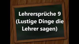 Sextalk Like Mittelalter Lehrersprüche Teil 9 Lustige Dinge, Die Lehrer Sagen